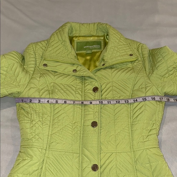 Weatherproof Garment Company Quilted Green Walker Jacket Women's Size S - Picture 8 of 12